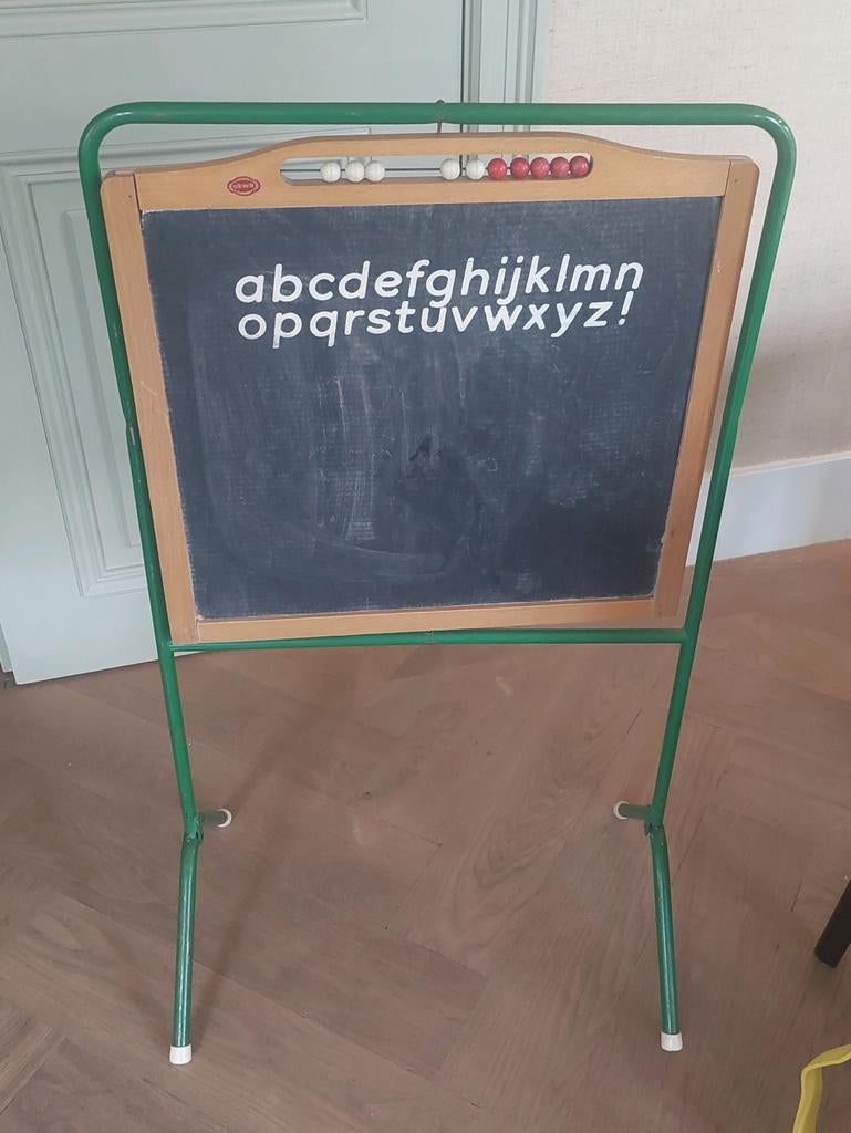 Vintage Kinder speel krijtbord Okwa, Ophalen, Krijtbord