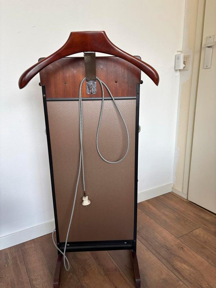 Vintage Broekenpers / Kledingpers - Hout en Metaal, Witgoed en Apparatuur, Strijkijzers en Strijkplanken, Gebruikt, Ophalen of Verzenden