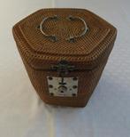 Heel oud Chinese theeset in warmhoud mandje, Ophalen of Verzenden