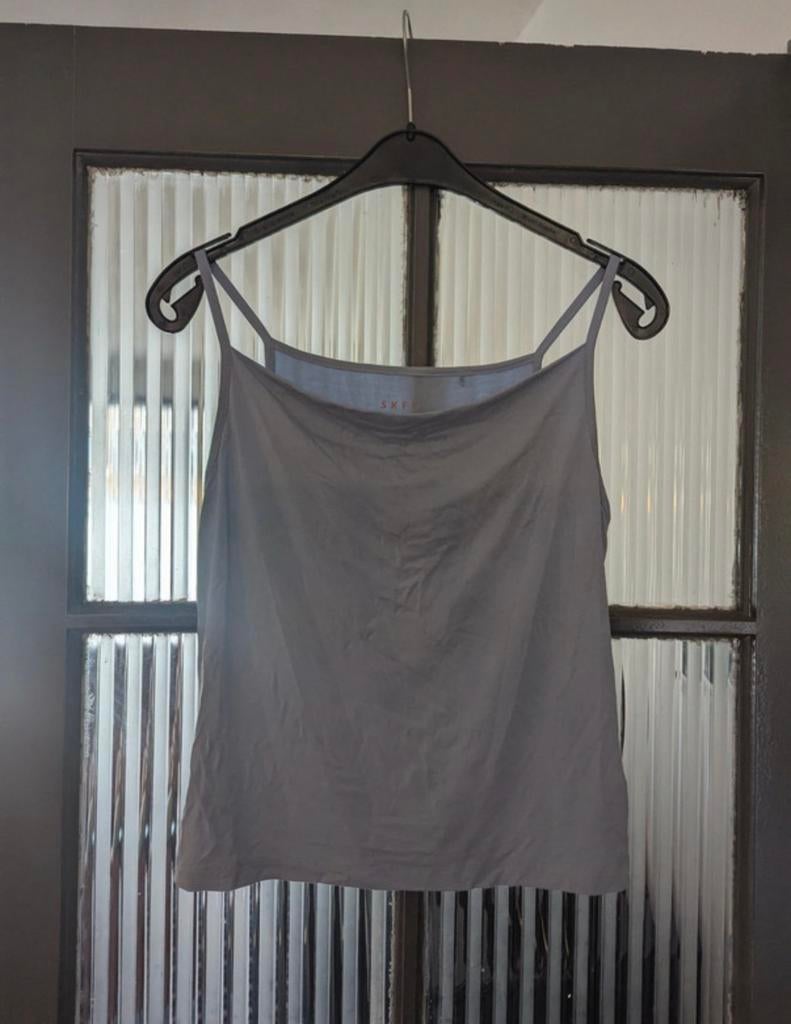 SKFK zachte modal top lichtblauw - maat 38, Kleding | Dames, Maat 38/40 (M), Blauw, Ophalen of Verzenden, Zo goed als nieuw