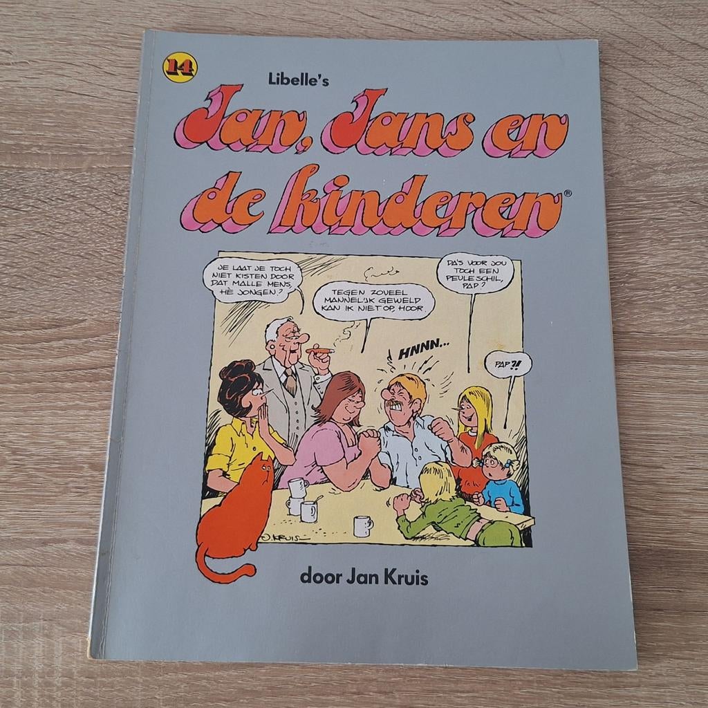 Jan, Jans en de kinderen - Deel 14, Eén stripboek, Ophalen of Verzenden, Gelezen, Jan Kruis