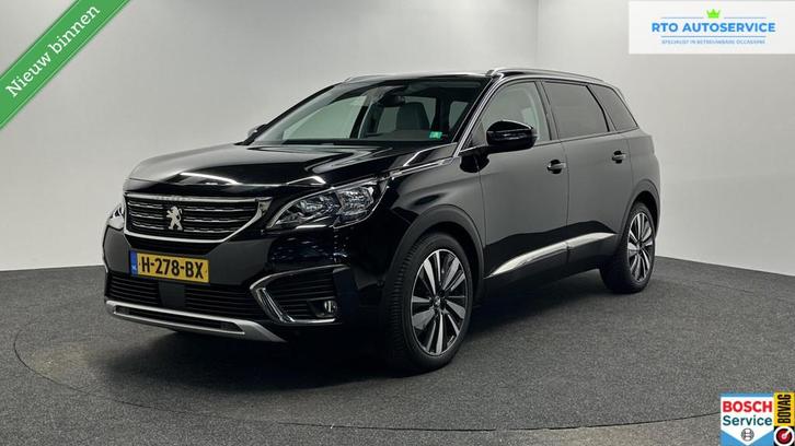 Peugeot 5008 1.2 PureTech Blue Lease Premium 7 PERSOONS-NAVI, Auto's, Peugeot, Bedrijf, Te koop, ABS, Achteruitrijcamera, Airbags