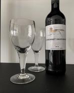 2 Antieke Franse wijnglazen *HIT*, Antiek en Kunst, Antiek | Glas en Kristal, Ophalen of Verzenden