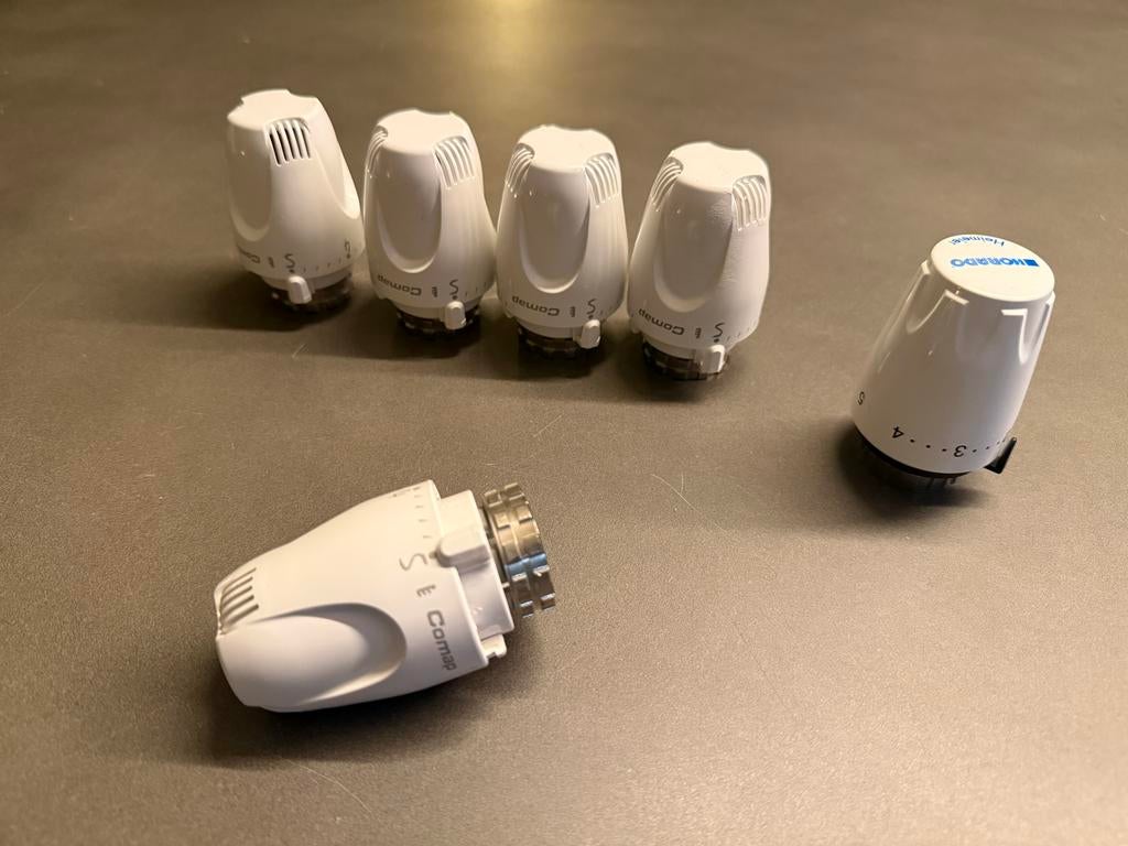 Comap Sar thermostaatknoppen W5 M30x1,5 (5 stuks), Ophalen of Verzenden, Gebruikt