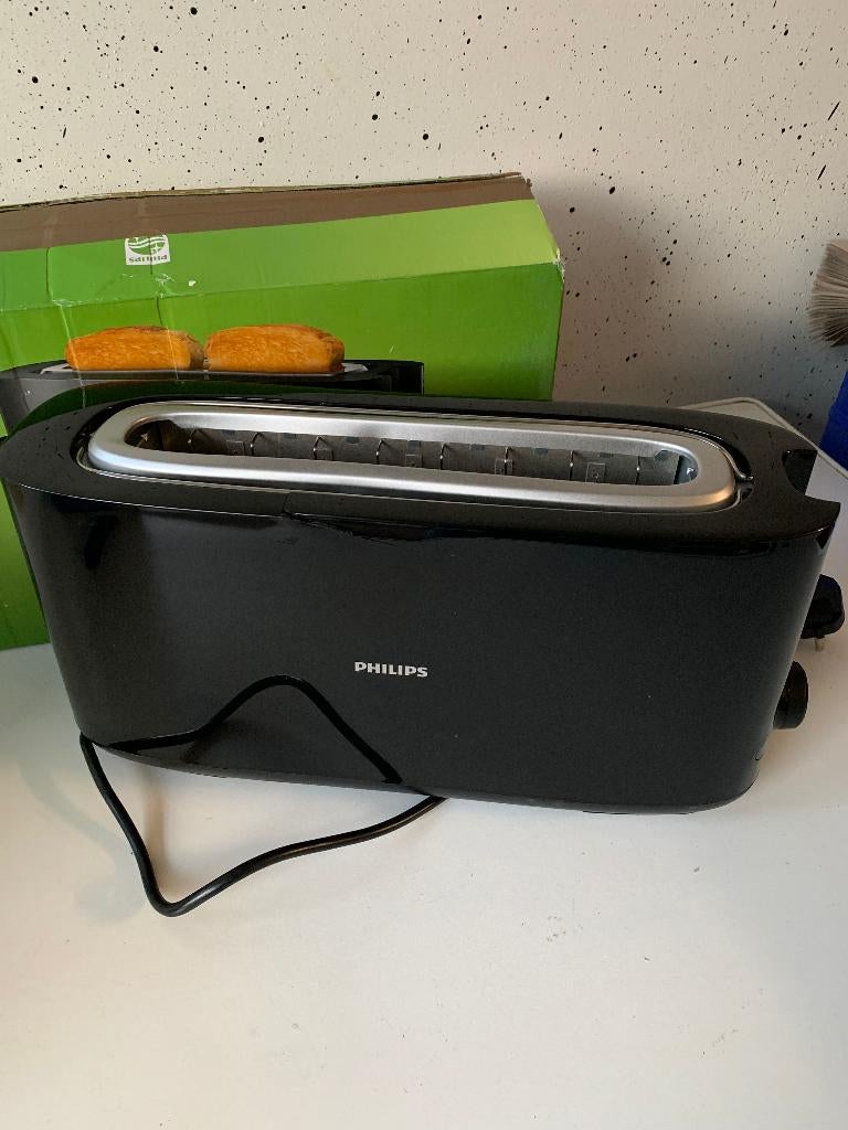 Philips Daily HD2590/90 - Broodrooster - Zwart, Gebruikt, Verzenden, Versuni Netherlands B.V., Claude Debussylaan 88, 1082 MD Amsterdam, Nederland