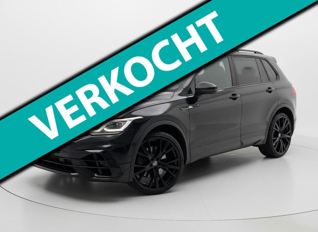 Volkswagen Tiguan 2.0 TSI R 320PK AKRAPOVIC PANO LEER VOL, Automaat, Gebruikt, Zwart, 1984 cc