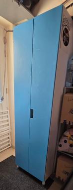 Kleding of voorraad kast ikea stuva met blauwe deuren, Ophalen, Zo goed als nieuw