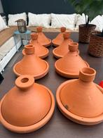 Set van 8 terracotta tajines - Nieuw, Ophalen of Verzenden, Nieuw