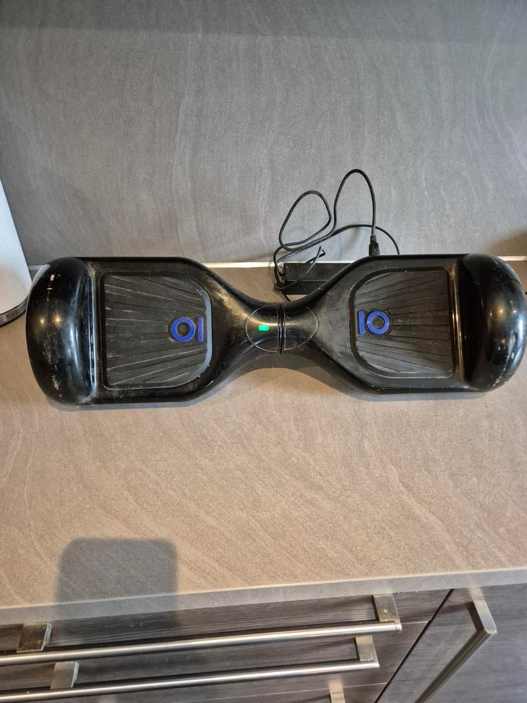 Zwart hoverboard met oplader en afstandsbediening, Ophalen