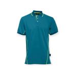 Rescuewear werk polo, bhv ehbo blauw met gele accenten, Ophalen of Verzenden, Zo goed als nieuw, Maat 52/54 (L), Blauw