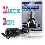 Auto USB lader,Auto lader dubbel, Twin car charger, HQ, Nieuw, Info@marbeco.nl, Ophalen of Verzenden