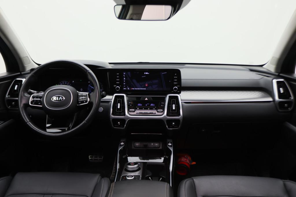Kia Sorento 1.6 T-GDI Hybrid 4WD ExecutiveLine 7p. Panoramad, Auto's, Kia, Automaat, Gebruikt, 4 cilinders, Blauw