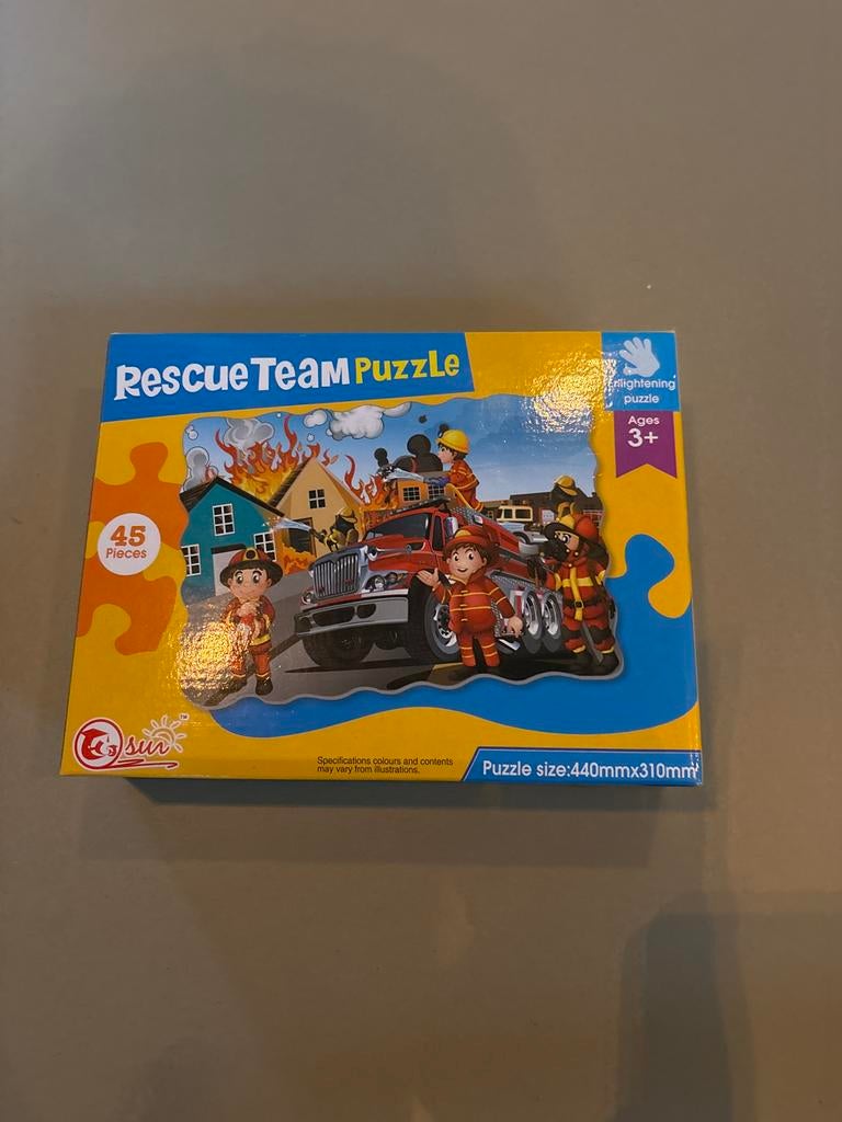 Nieuwe Rescue Puzzel - Ongeopende Verpakking, Ophalen of Verzenden, 10 tot 50 stukjes, Nieuw, 4 tot 6 jaar