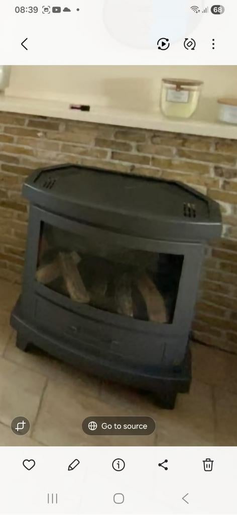 Gaskachel, Huis en Inrichting, Ophalen, Zo goed als nieuw, Gas, Gaskachel