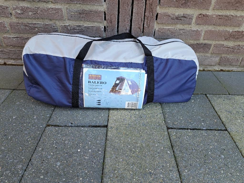 Hypercamp koepeltent met slaapzak, Caravans en Kamperen, Kampeeraccessoires, Ophalen, Zo goed als nieuw