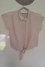 Leuke knoopblouse van crincle stof maat 146 H&M, Kinderen en Baby's, Kinderkleding | Maat 140, Meisje, H&M, Overhemd of Blouse