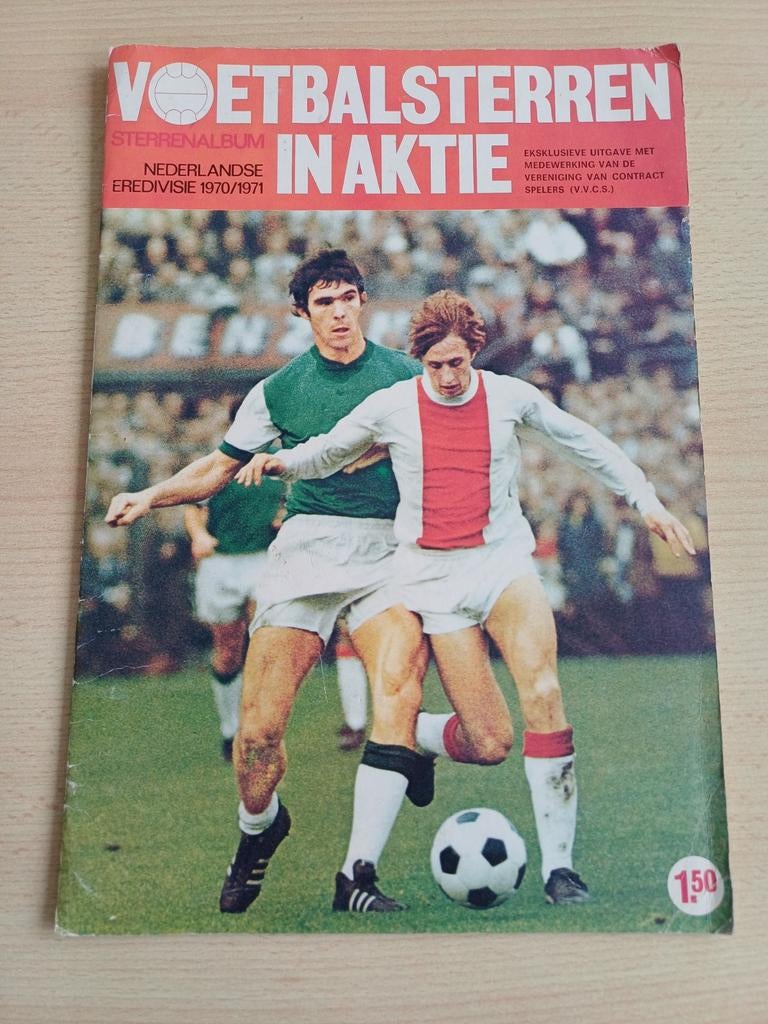 Voetbalsterren album 1970-1971 - Compleet, Ophalen of Verzenden, Gebruikt, Overige binnenlandse clubs, Boek of Tijdschrift