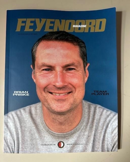 Tijdschrift Feijenoord Magazine jaargang 18 2024-2025 NIEUW, Ophalen of Verzenden, Nieuw, Sport en Vrije tijd