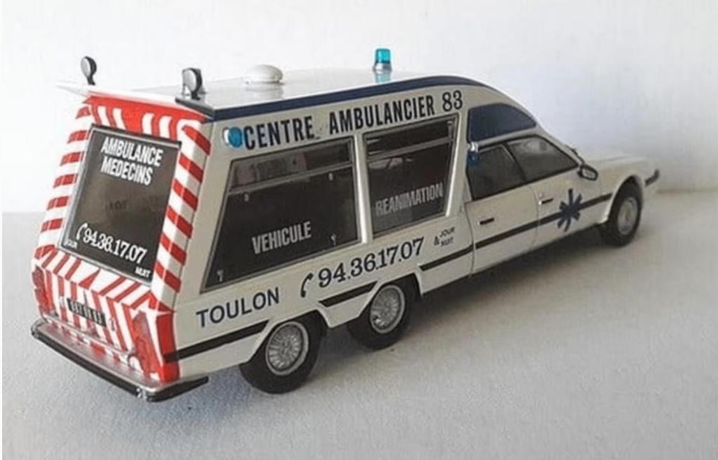 Citroen CX Tissier ambulance 1975 1/43 Utilitaires Citroen 8, Verzenden, Nieuw, Auto, Overige merken