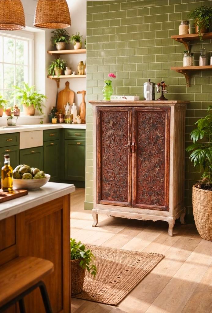 Stoer meidenkastje vintage kastje, H119 B77 D39 2-deurs kast, Huis en Inrichting, Kasten | Overige, Gebruikt, Ophalen