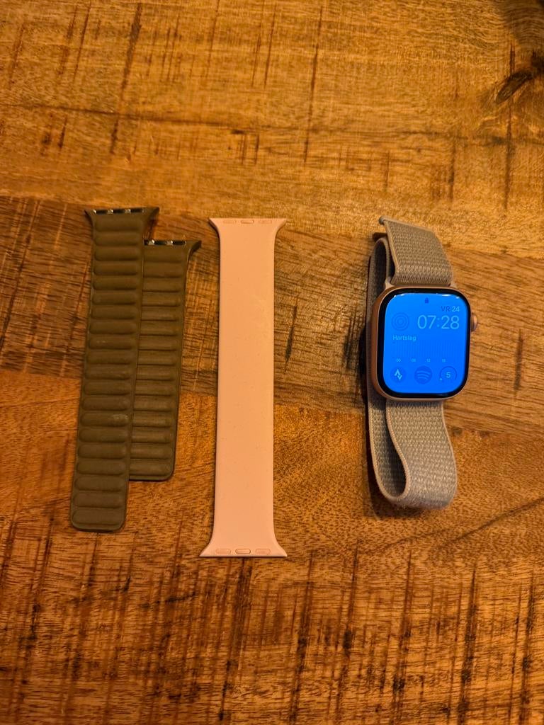 Apple watch series 10 42mm + cellular rosegoud, Sieraden, Tassen en Uiterlijk, Smartwatches, Ophalen, Hoogte, Apple Watch ⌚️, IOS