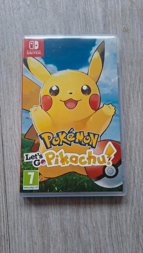 Nintendo Switch Pokémon: Let's Go, Pikachu!, Spelcomputers en Games, Games | Nintendo Switch, Zo goed als nieuw, Role Playing Game (Rpg)