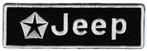 Jeep stoffen opstrijk patch embleem #2, Ophalen of Verzenden, Nieuw, Auto's
