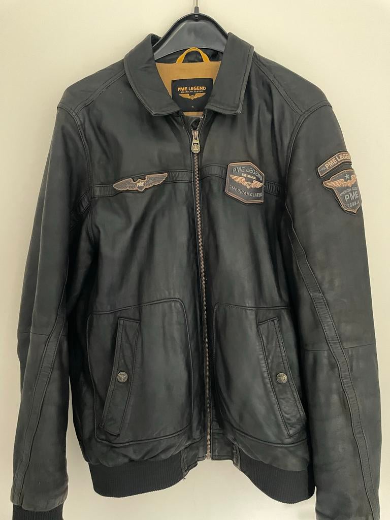 PME Legend Hudson 2.0 leren zomerjas 2024 XL - Nieuwstaat, Verzenden, Zo goed als nieuw, Maat 56/58 (XL), Zwart