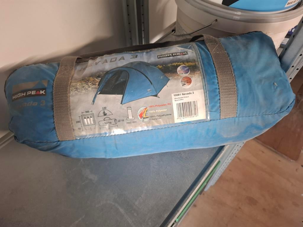 3 persoons tent nog nooit gebruikt., Caravans en Kamperen, Ophalen of Verzenden, Nieuw