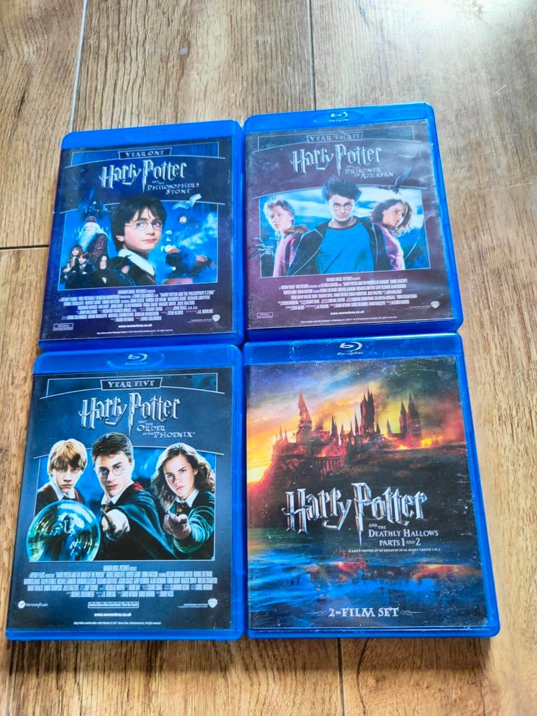 Blu-ray Volledige Serie Harry Potter Complete Collection, Cd's en Dvd's, Blu-ray, Ophalen of Verzenden, Zo goed als nieuw