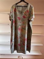 Legergroene bloemen jurk van paprika maat 6/54, Kleding | Dames, Grote Maten, Ophalen of Verzenden, Zo goed als nieuw, Groen, Jurk