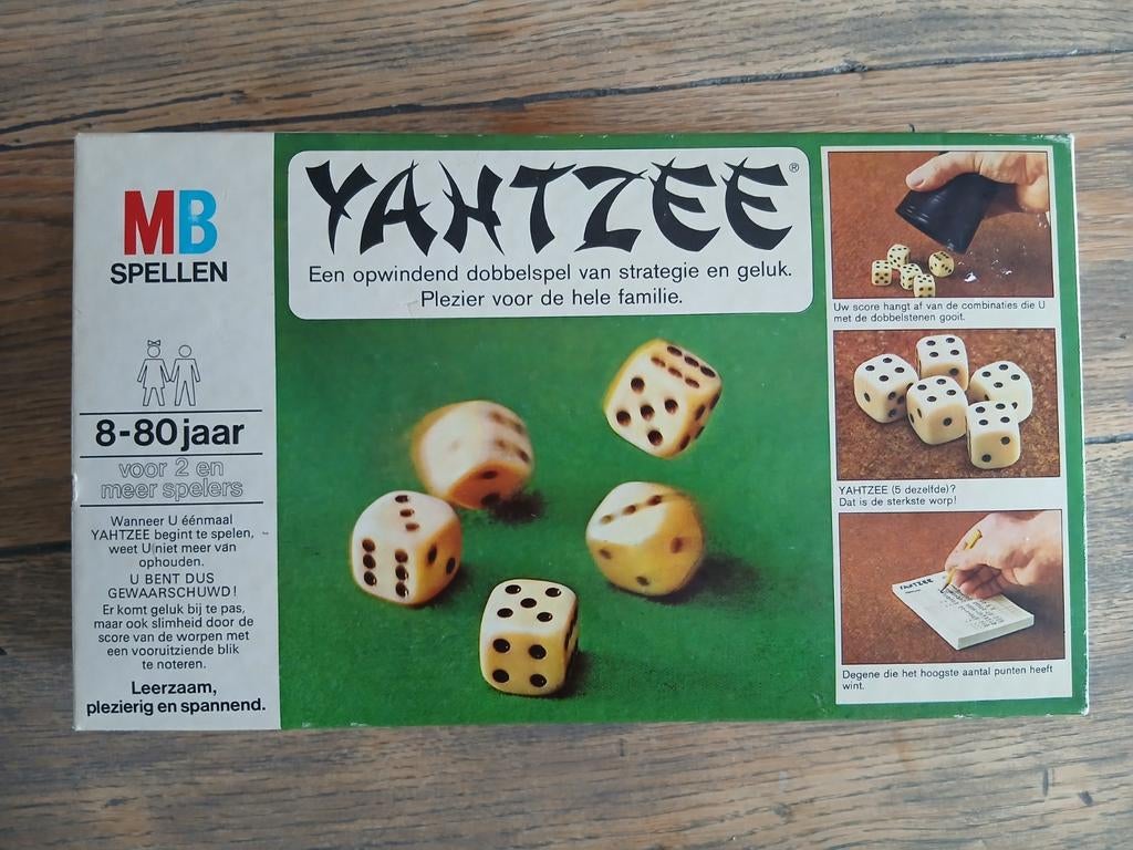 Yahtzee, Ophalen of Verzenden