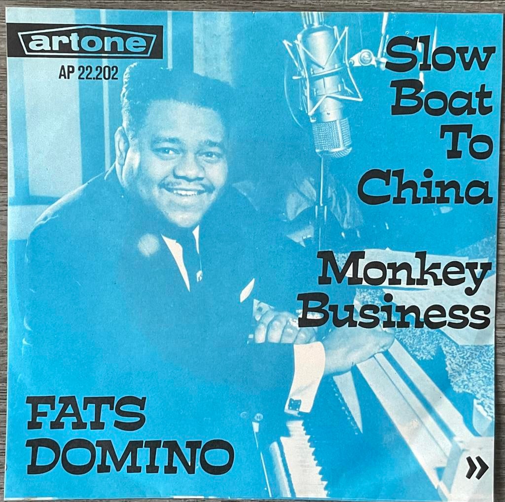FATS DOMINO - Slow boat to China (NL’65)plaat HEEL MOOI, Verzenden, Single