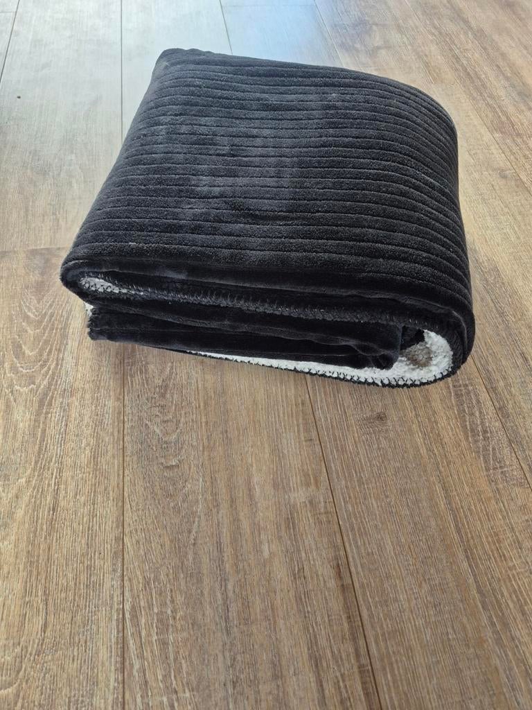 Hema plaid zwart, Ophalen of Verzenden