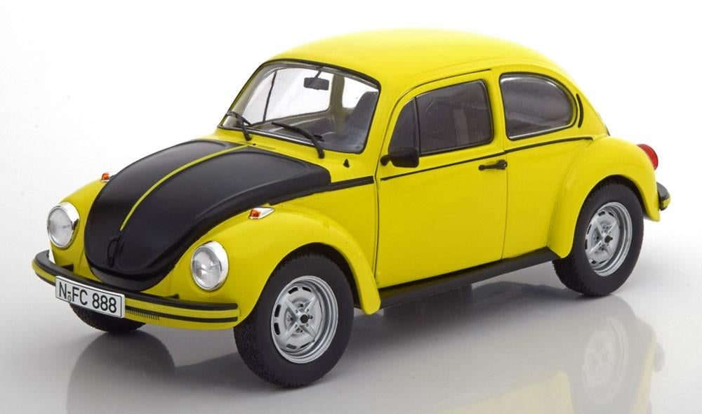 Volkswagen kever zwart gele renner, Ophalen of Verzenden, Nieuw, Auto, Solido