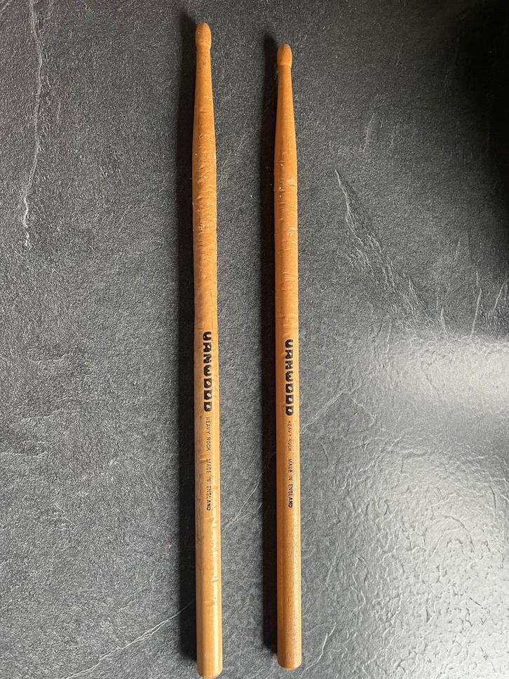 Vintage Vanwood drumstokken - Heavy Rock Made in England, Muziek en Instrumenten, Drumstellen en Slagwerk, Gebruikt, Overige merken