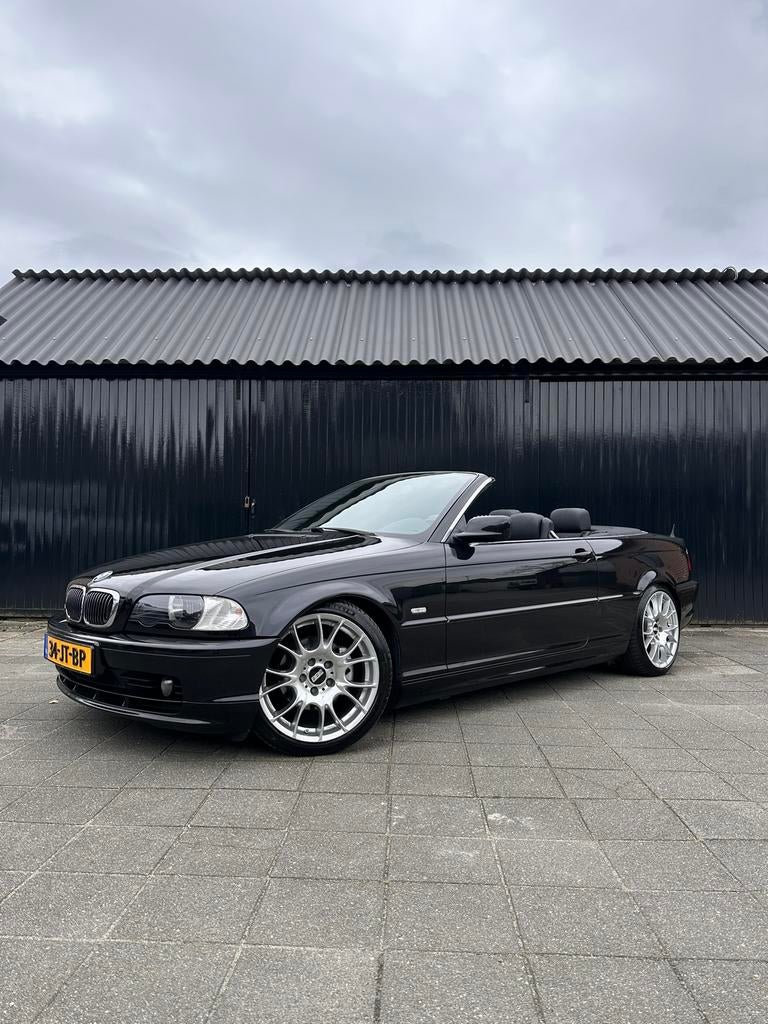 BMW 3-Serie 2.5 CI 323 Cabriolet 2000 Zwart, Achterwielaandrijving, Zwart, 2494 cc, Cabriolet