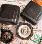 3 hoedenplank speakers met bekabeling, Ophalen of Verzenden, Gebruikt