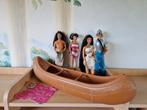 Disney Pocahontas en John Smith Barbie set met kano, Ophalen of Verzenden, Gebruikt, Barbie