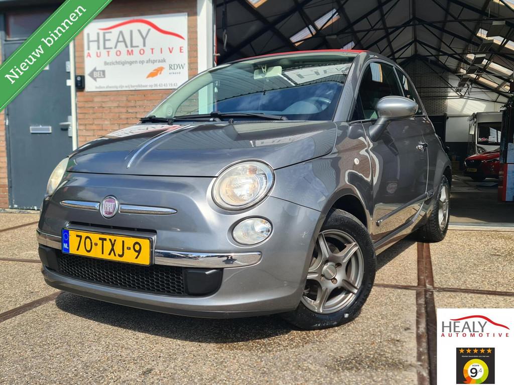 Fiat 500 Cabrio 0.9 TwinAir Lounge|140dkm NAP|2012|Half leer, Auto's, Euro 5, 86 pk, Gebruikt, 31 €/maand