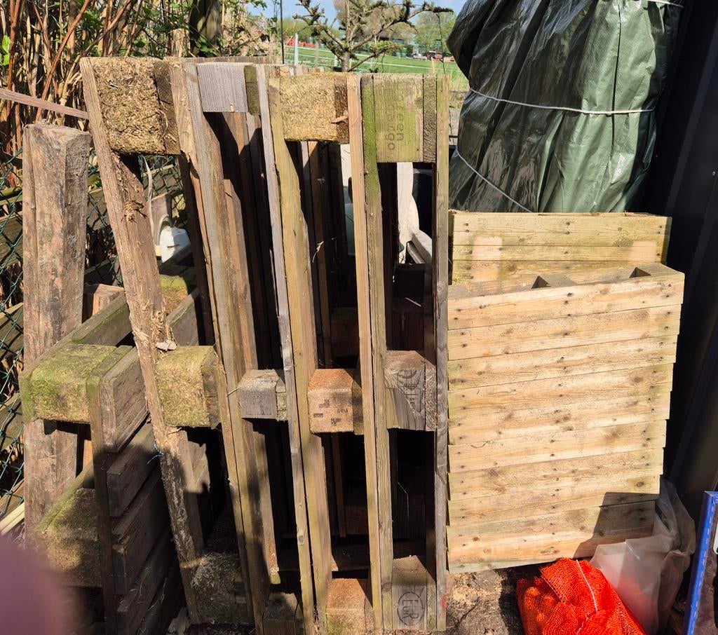 Gratis pallets, Ophalen, Gebruikt, Minder dan 180 cm