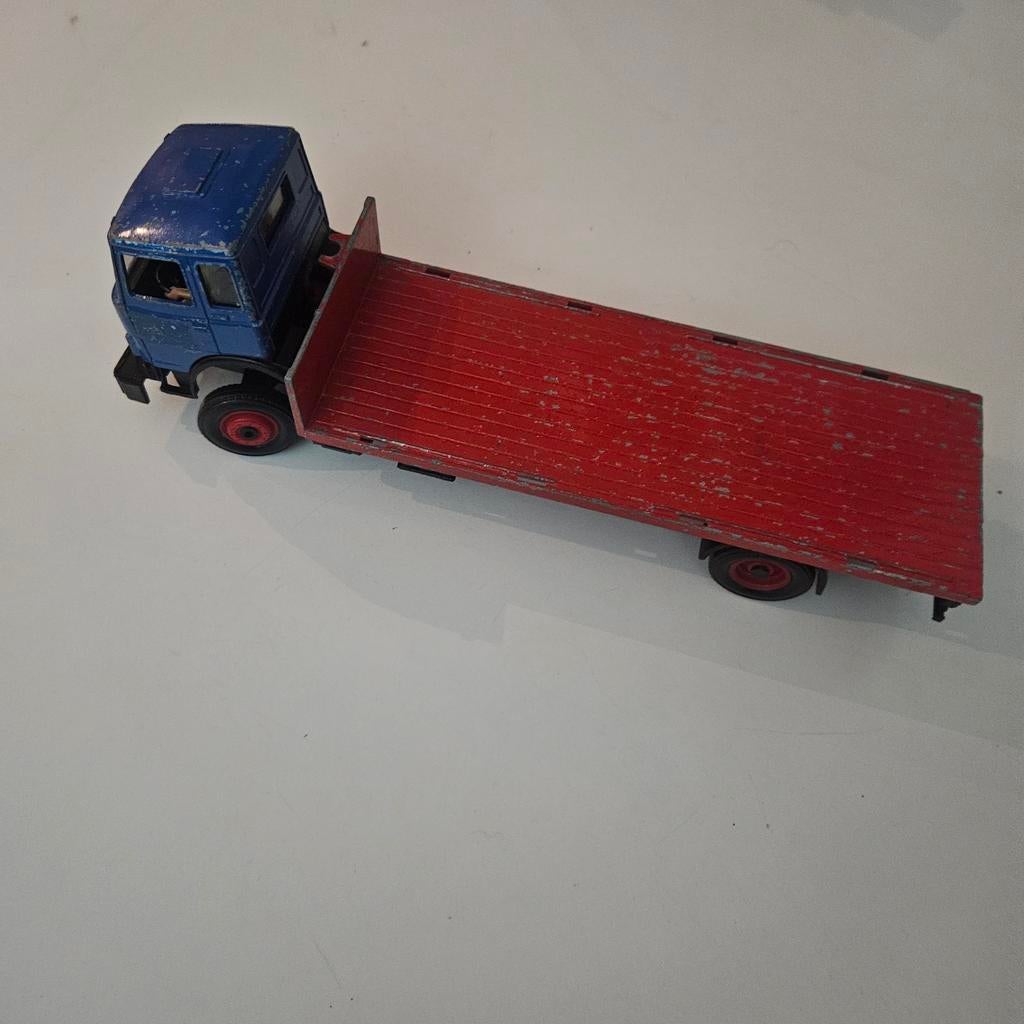 Vintage Matchbox Lesney King Size K-1 Foden Flatbed Truck, Ophalen of Verzenden, Gebruikt