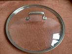 Le Creuset glazen deksel 30cm pannendeksel, Kookpan of Snelkookpan, Ophalen of Verzenden, Keramische plaat, Glas