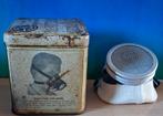 Mijnwerkers masker. Frankrijk. Ca '40/'50. Originele verpakk, Ophalen