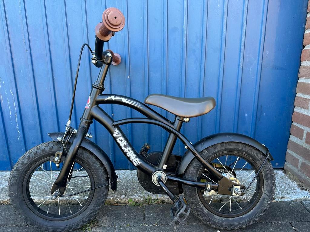 Volare kinderfiets 12/14 inch, Fietsen en Brommers, Fietsen | Kinderfietsjes, Ophalen, Terugtraprem, Zijwieltjes, Gebruikt