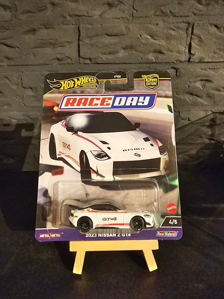 Hotwheels premium nissan z gt4, Ophalen of Verzenden, Nieuw, Auto