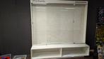 Witte dartkast met opbergruimte, Ophalen