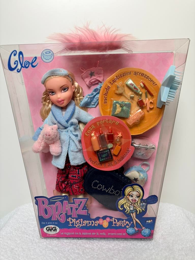 Zeldzame Vintage Bratz Slumber Party Cloe (2002) - NRFB, Ophalen of Verzenden, Zo goed als nieuw