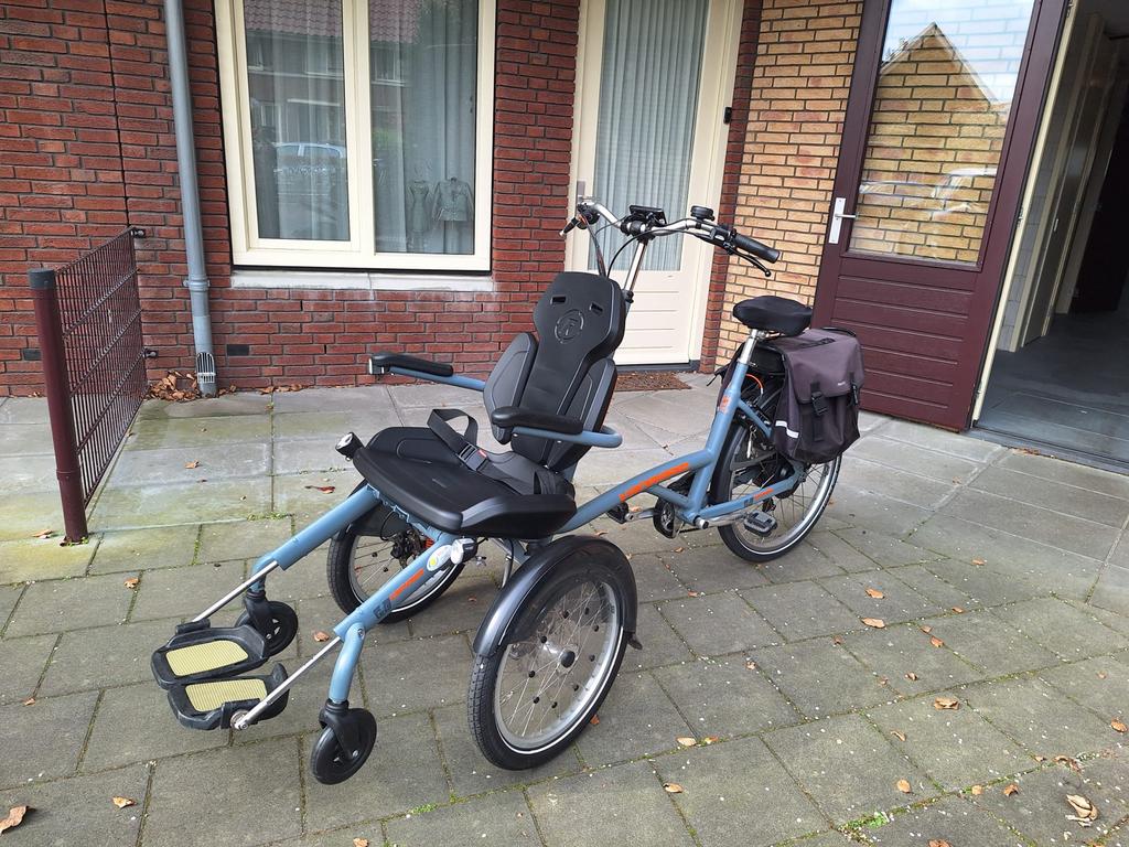 Van Raam O-pair rolstoelfiets elektrisch, Ophalen, Zo goed als nieuw