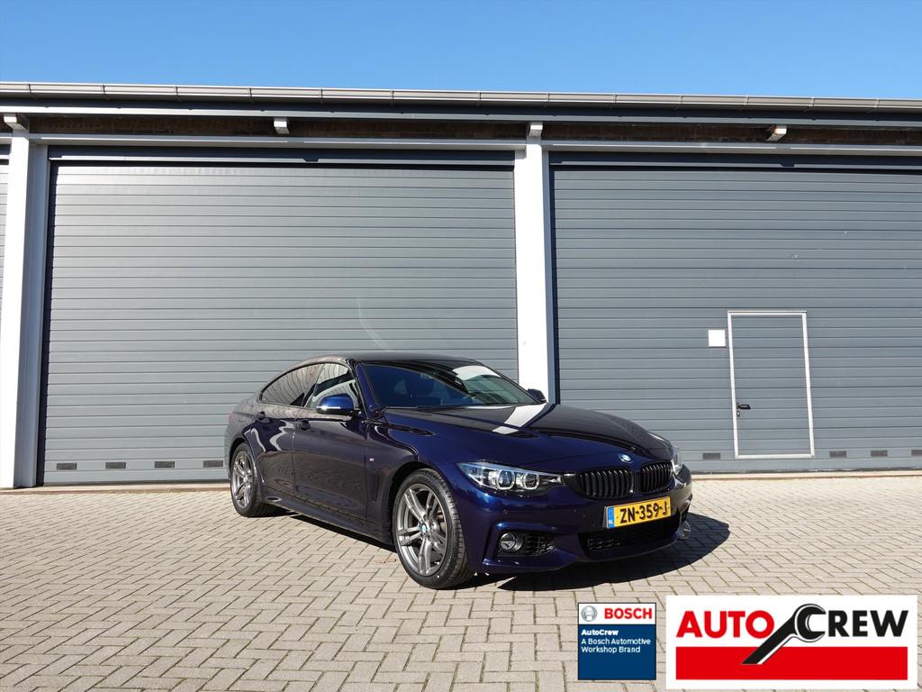 BMW 4-Serie Gran Coupé (f36) 418i AUT M Sport High Executiv, Auto's, Automaat, Gebruikt, Blauw, Bedrijf